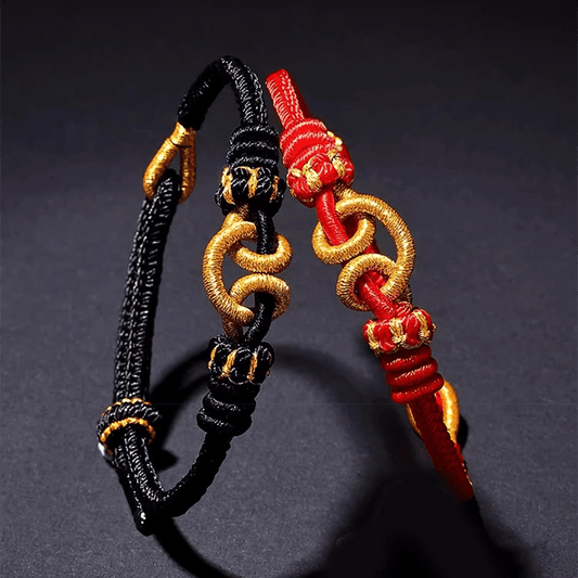 Black Myth Wukong Knot Bracelet - Buddha Nature