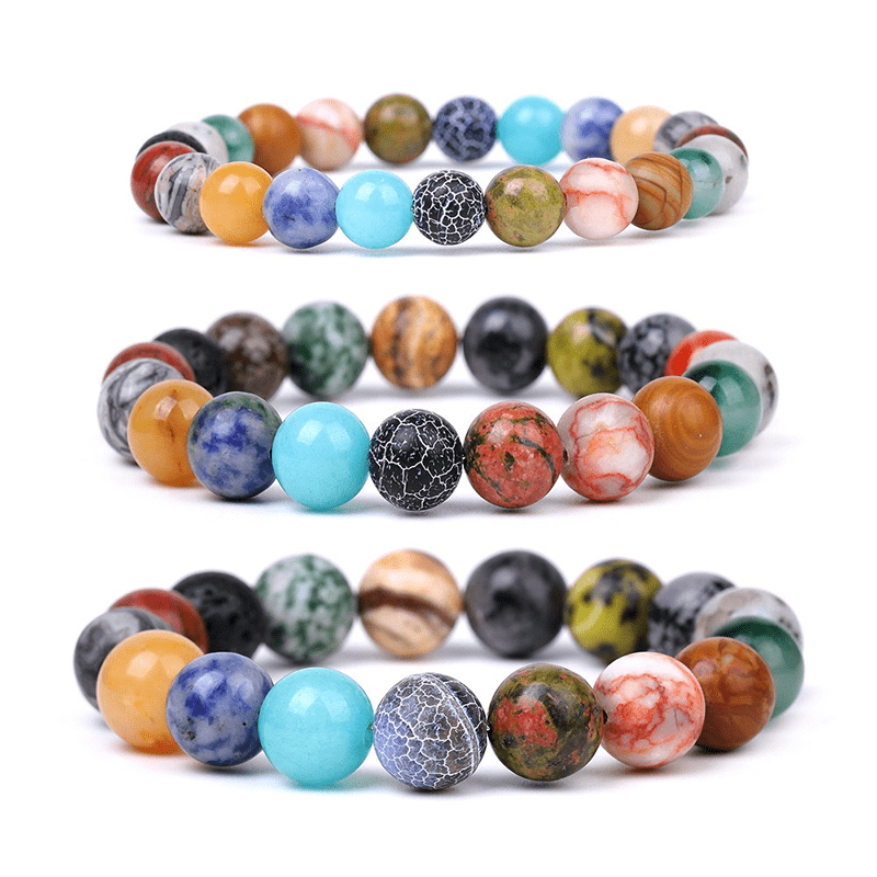 Colorful Cosmic Stone Bracelet - Buddha Nature