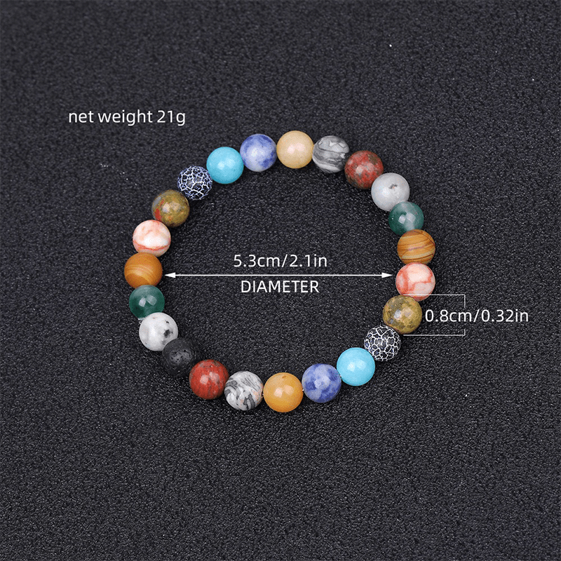 Colorful Cosmic Stone Bracelet - Buddha Nature