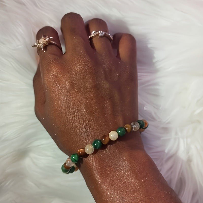 Colorful Natural Malachite Bracelet - Buddha Nature