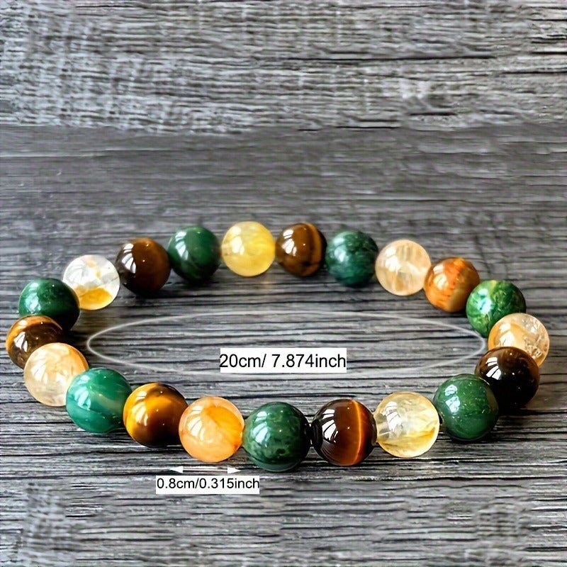 Colorful Natural Malachite Bracelet - Buddha Nature