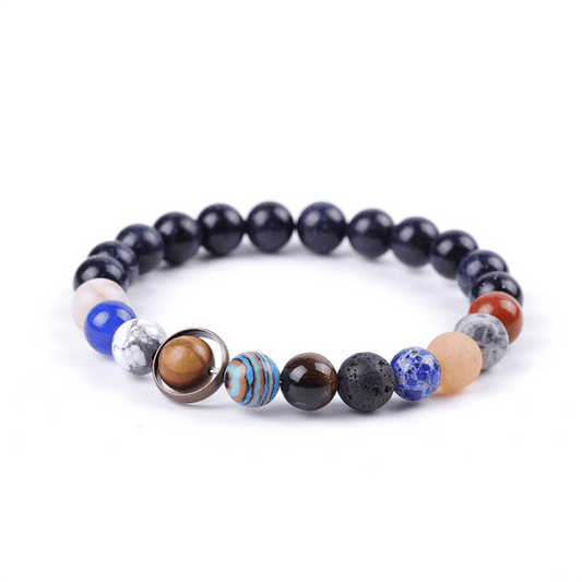 Galaxy Blue Sandstone Bracelet - Buddha Nature