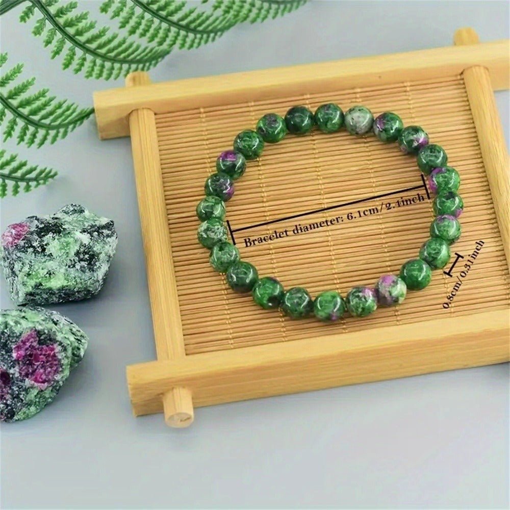 Green Natural Stone Bracelet - Buddha Nature