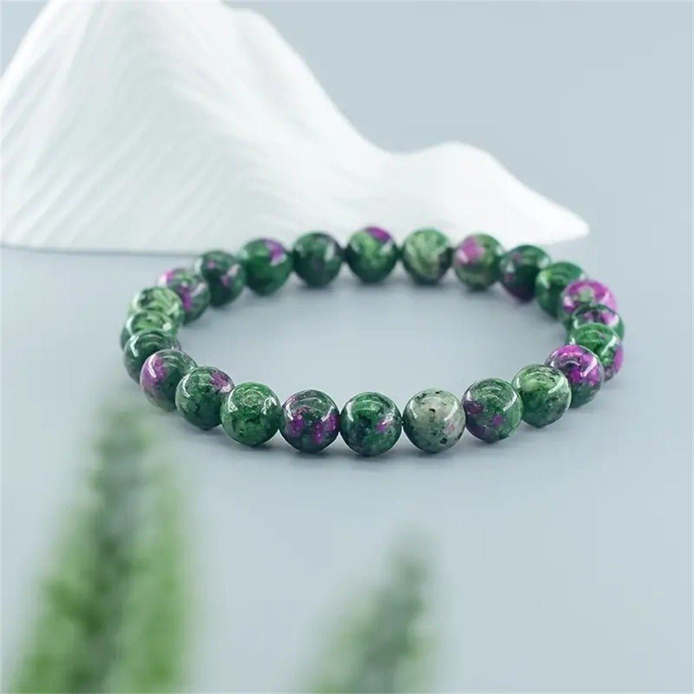 Green Natural Stone Bracelet - Buddha Nature