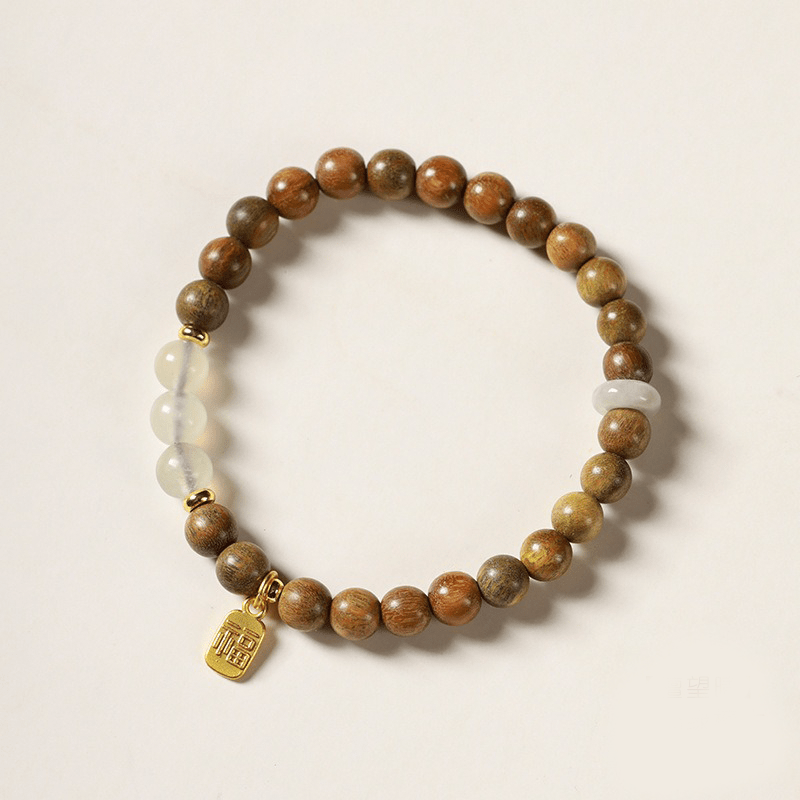 Green Sandalwood Bracelet - Buddha Nature