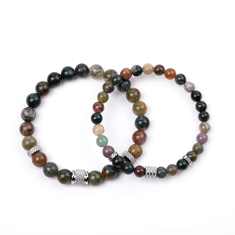 Indian Agate Bracelet - Buddha Nature