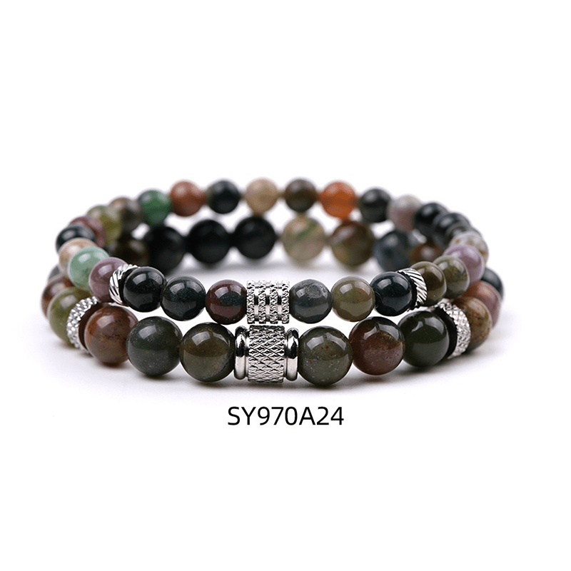 Indian Agate Bracelet - Buddha Nature