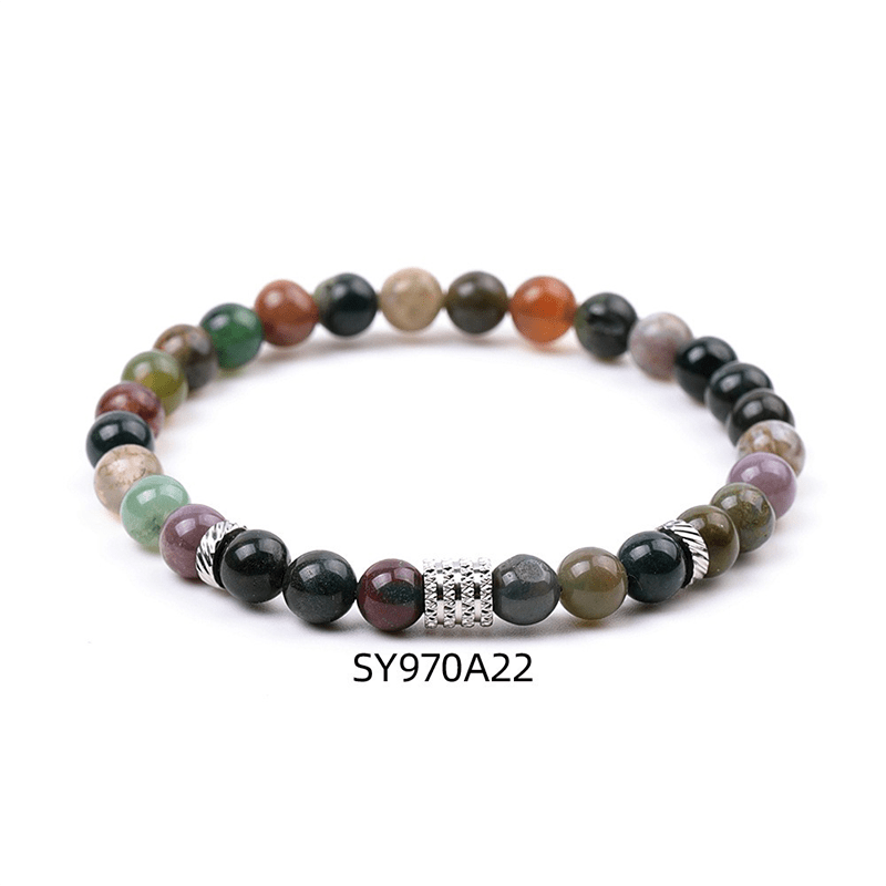 Indian Agate Bracelet - Buddha Nature