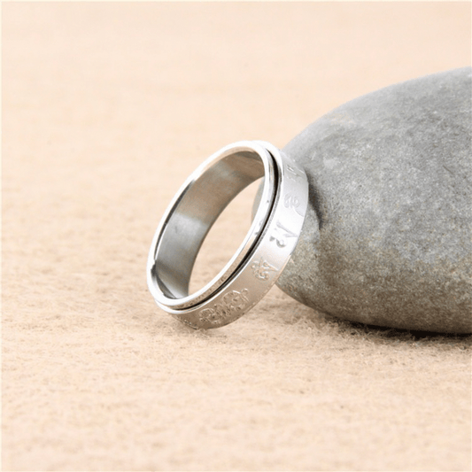 Mani Mantra Spinner Ring - Buddha Nature