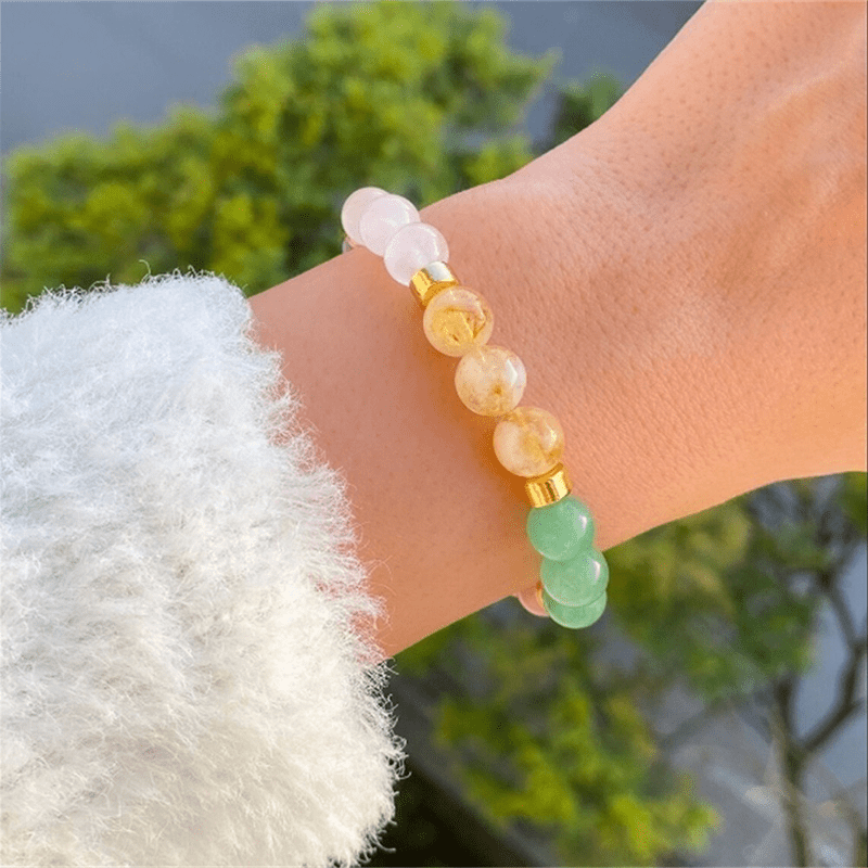 Multicolor Crystal Bracelet - Buddha Nature