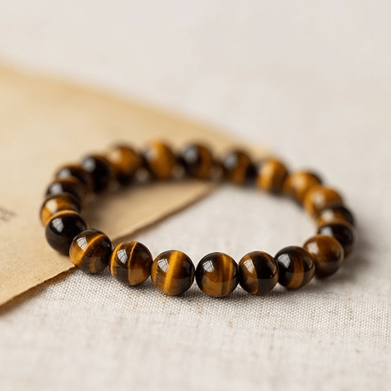 Natural Tiger's Eye Bracelet - Buddha Nature