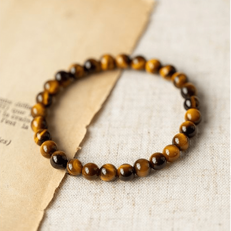 Natural Tiger's Eye Bracelet - Buddha Nature