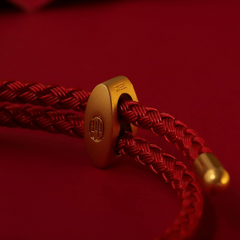 New Year Lucky Red Bracelet - Buddha Nature