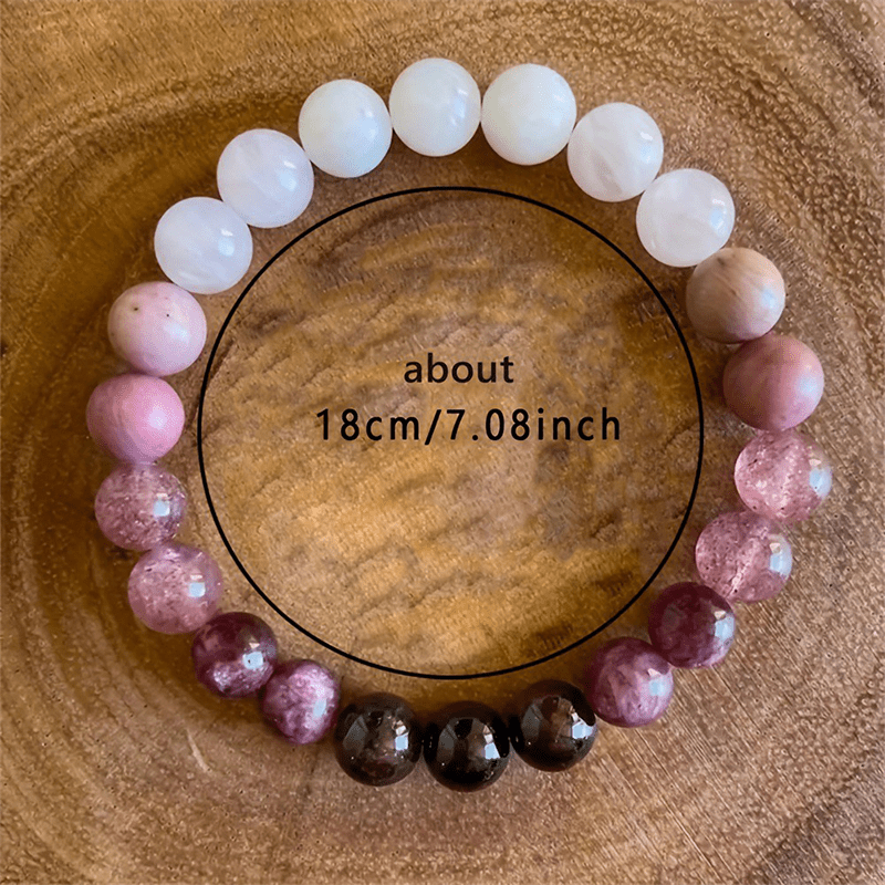 Pink Natural Stone Bracelet - Buddha Nature