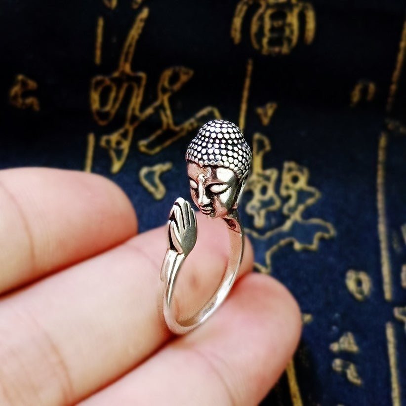 Sakyamuni Buddha Head Ring - Wisdom & Compassion - Buddha Nature