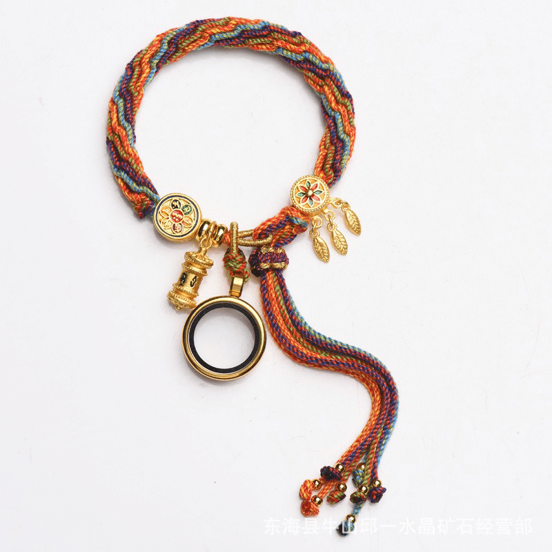 Tibetan Buddhist Gawu Knot Bracelet – Spiritual Protection and Blessings - Buddha Nature